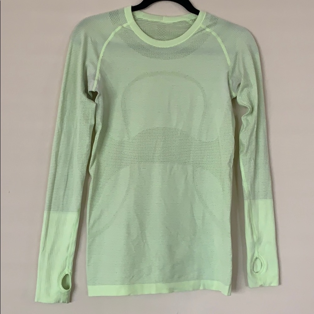 Lululemon Long sleeve Top Run Swiftly